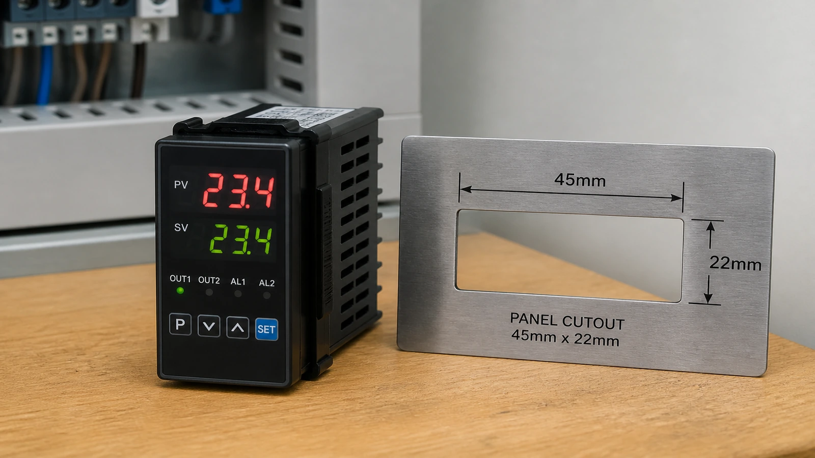 Panel-mount PID temperature controller context for UK search: XMT7100 PID temperature controller UK buy